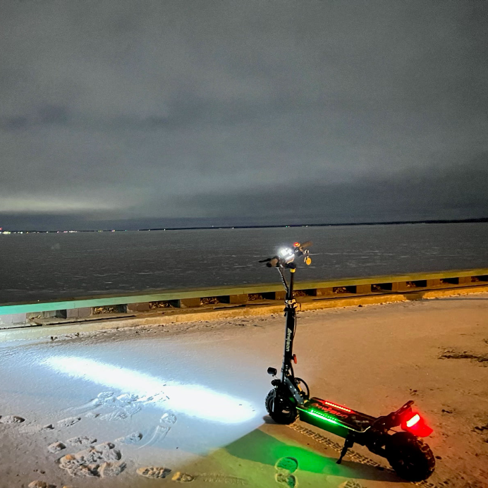 Led light strips for Q30 electric scooter Arwibon