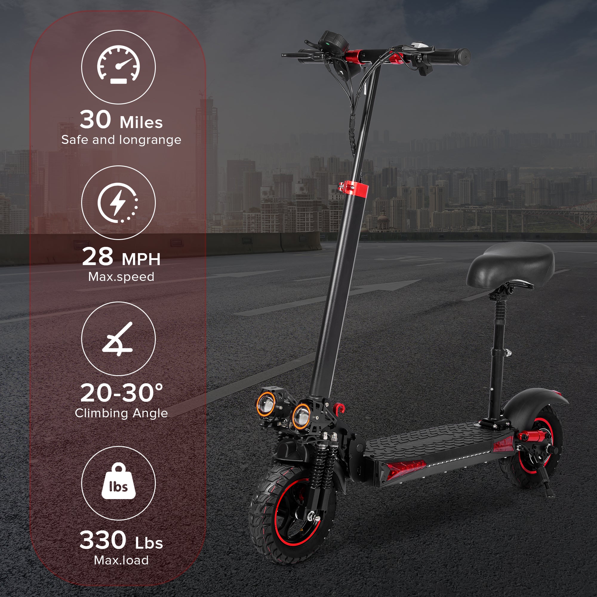 J11 Electric Scooter for Adults 800W Motor E-Scooter