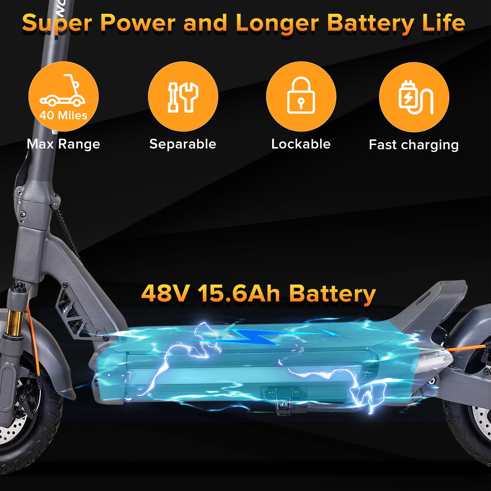 Cunfon RZ800 Adult Electric Scooter