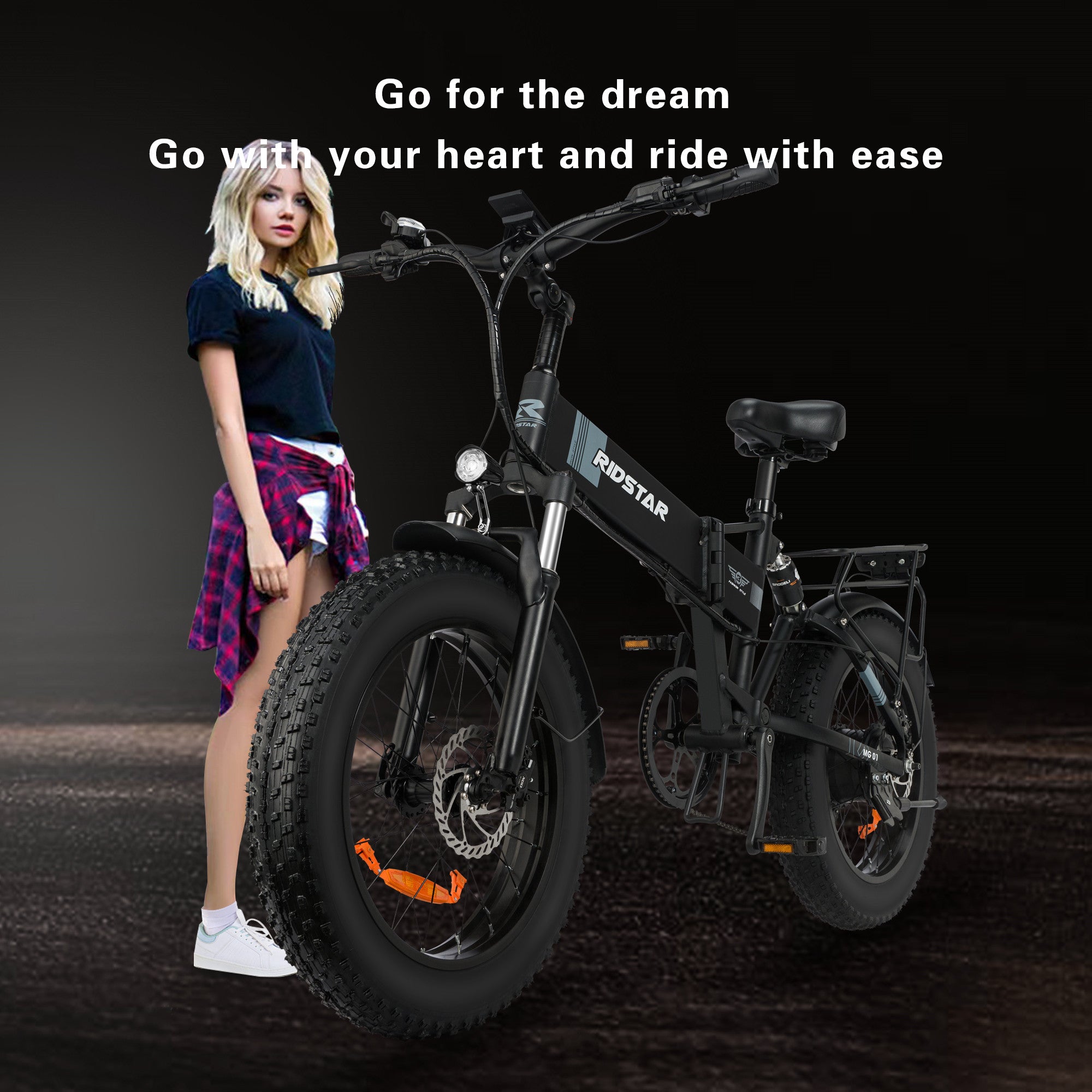 Electric Bike for Adults Foldable 1000W Motor,26 MPH 48V/14Ah 20" x 4.0 Fat Tire Removable Battery Electric Assist Bicycle with Shimano 7-Speed Snow Beach Mountain Ebikes