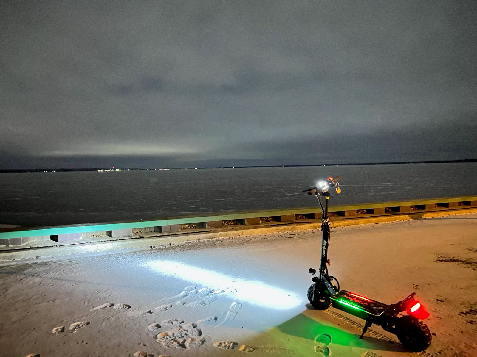 Led light strips for Q30 electric scooter